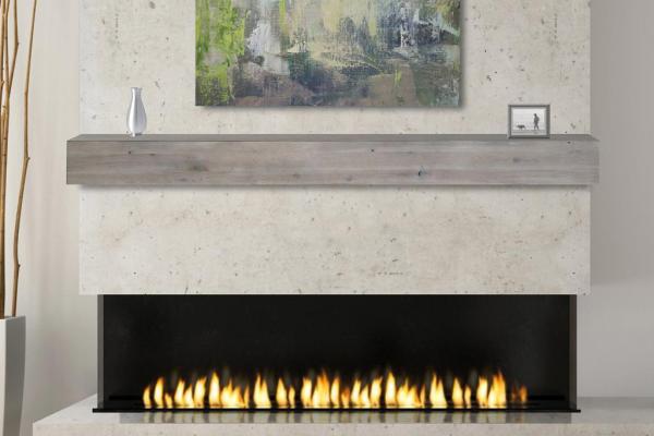 MK Fire Mantels FPM TIMBER COLOR NATURAL