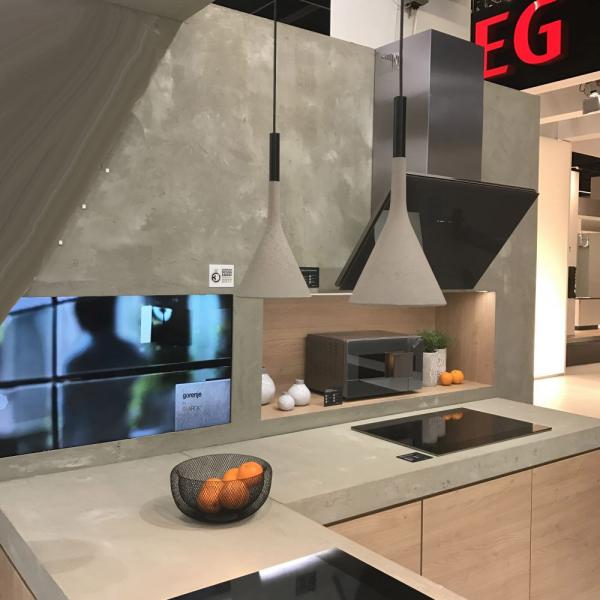 MK House Counter Style Custom 3in Block Cloudy